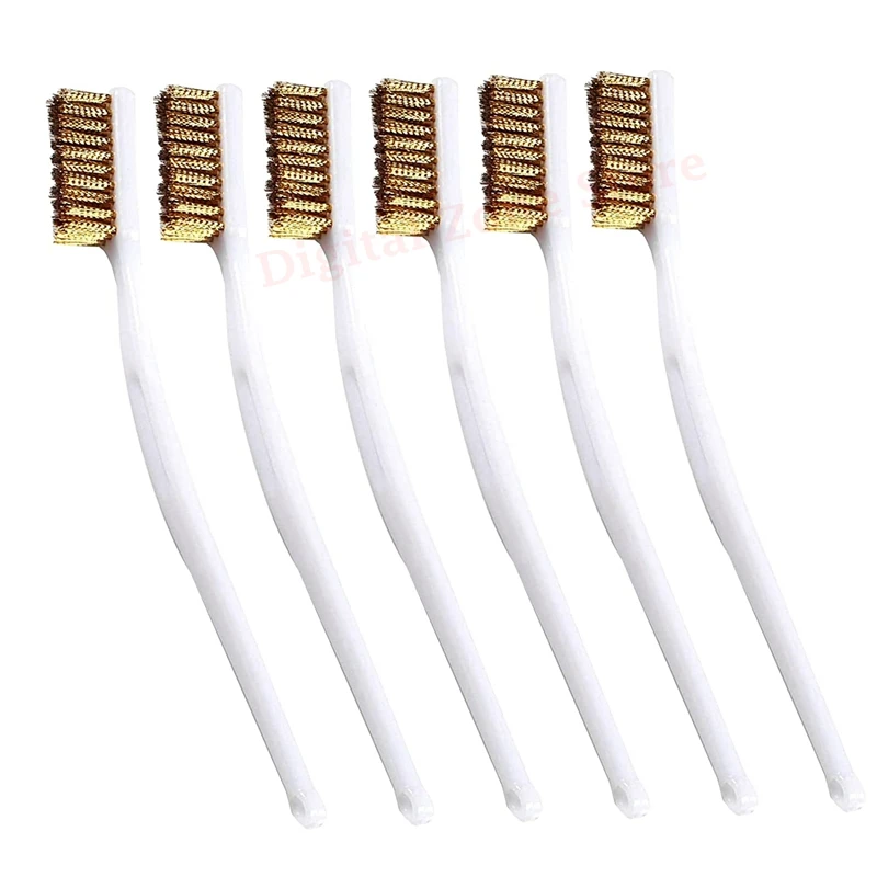 6 Packs 3D Printer Nozzle Cleaning Copper Wire Toothbrush, Cleaning Brush E3D MK8 Print Head Hot Bed Cleaning Parts
6 Packs 3D Printer Nozzle Cleaning Copper Wire Toothbrush, Cleaning Brush E3D MK8 Print Head Hot Bed Cleaning Parts