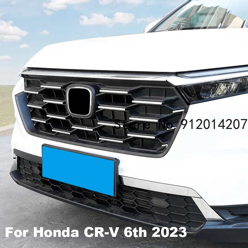 Car Front Bumper Grille Trim Grill Decoration Strip Covers For Honda 2023 CR-V 6th Gen Accessories
Car Front Bumper Grille Trim Grill Decoration Strip Covers For Honda 2023 CR-V 6th Gen Accessories