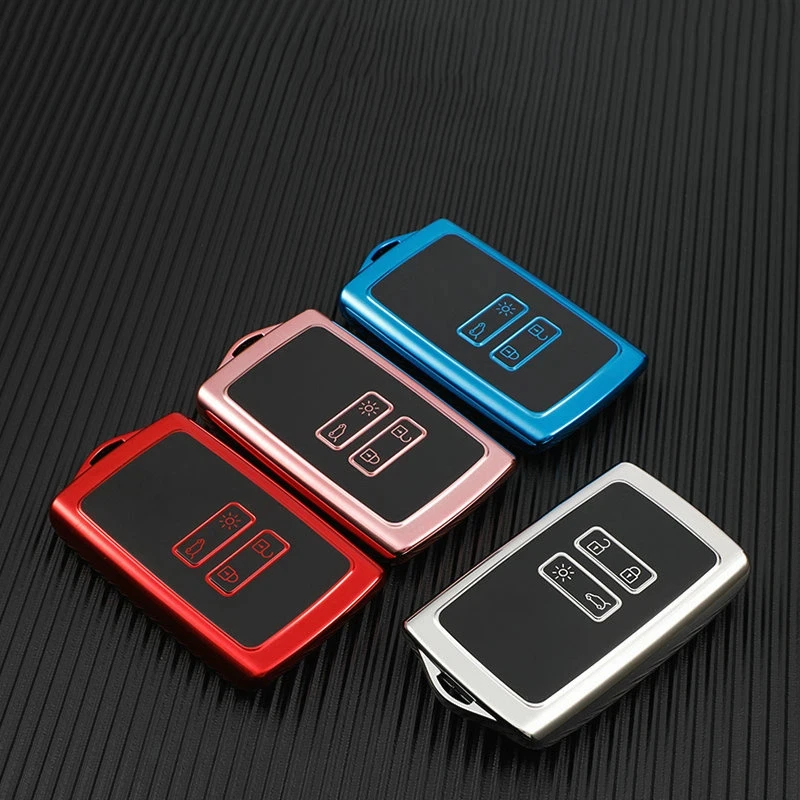 TPU Car Remote Key Case Fob Cover for Renault Koleos, Kadjar, Clio, Captur, Megane, Talisman, Espace, Zoe, Scenic 4, Arkana
TPU Car Remote Key Case Fob Cover for Renault Koleos, Kadjar, Clio, Captur, Megane, Talisman, Espace, Zoe, Scenic 4, Arkana