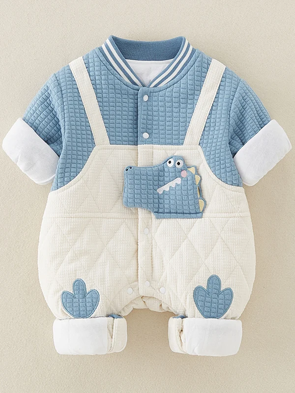 Baby Boy Winter Outfit Ultra-Cute Cotton Onesie Warmth Insulated Jumpsuit for Cling Outdoor Activities High Waist Long Pants
Baby Boy Winter Outfit Ultra-Cute Cotton Onesie Warmth Insulated Jumpsuit for Cling Outdoor Activities High Waist Long Pants