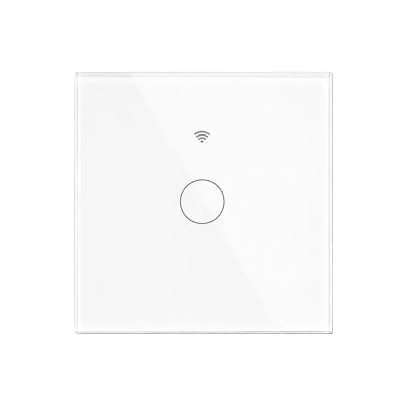 FULL-Tuya Smart Matter Light Switch Wifi EU Standard 1-Way Smart Switch Glass Touch Panel APP Remote Control Voice White
FULL-Tuya Smart Matter Light Switch Wifi EU Standard 1-Way Smart Switch Glass Touch Panel APP Remote Control Voice White