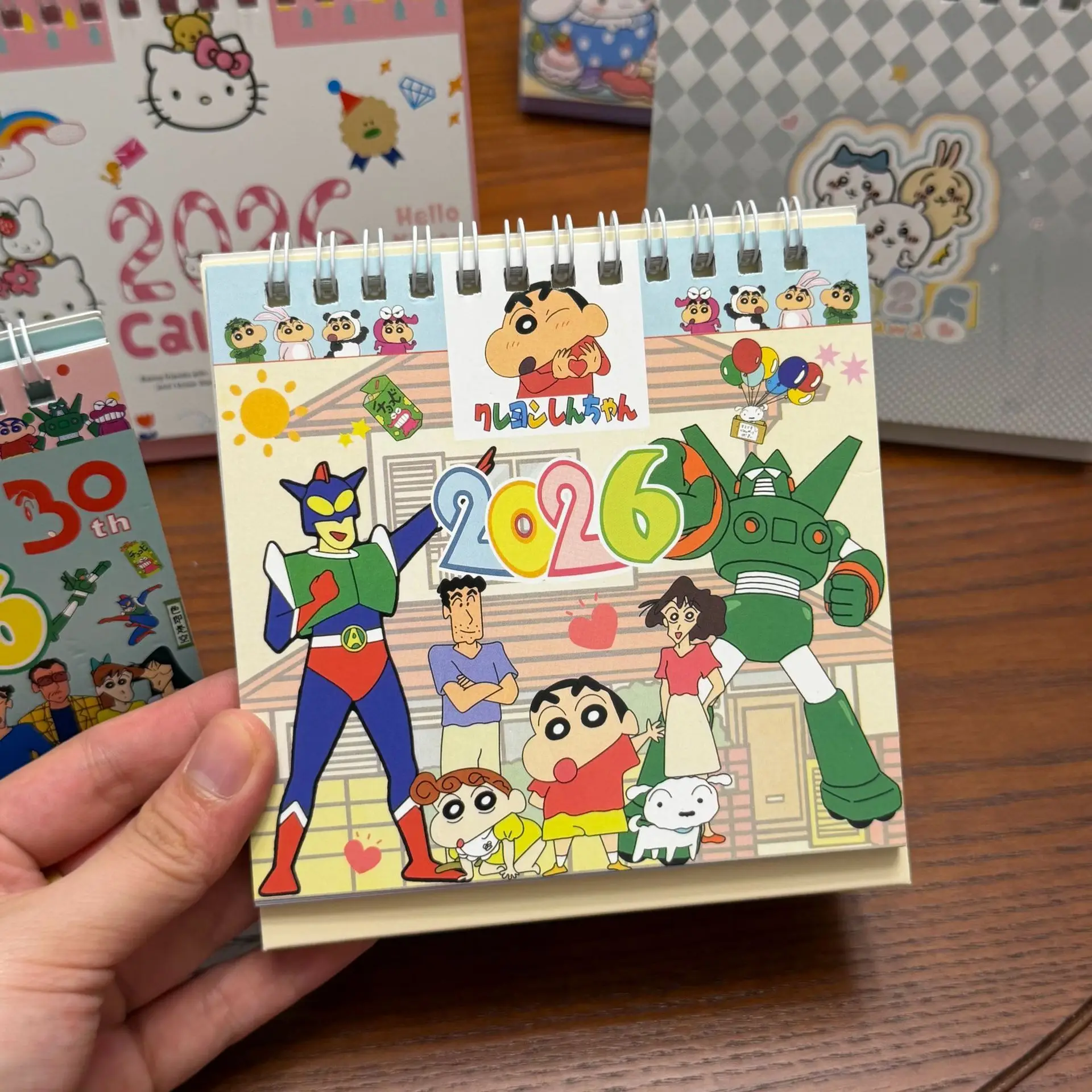 Crayon Shin-chan 2026 Calendar Office Desktop Ornaments Anime Cute Mini Calendar Students Cute Small Note-taking Calendar Gift
Crayon Shin-chan 2026 Calendar Office Desktop Ornaments Anime Cute Mini Calendar Students Cute Small Note-taking Calendar Gift