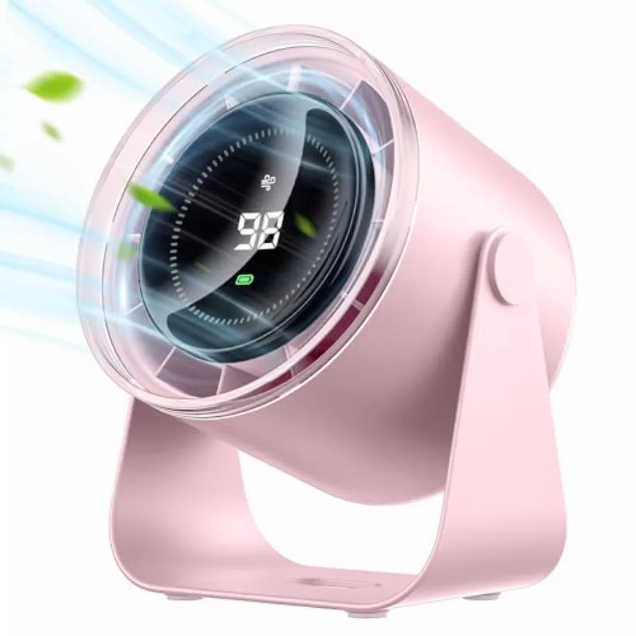 Desk Fan with Battery Operated Quiet Digital Display Portable Fan for Office Bedroom Kitchen Home Outdoor 100 Speeds 115° Tilt
Desk Fan with Battery Operated Quiet Digital Display Portable Fan for Office Bedroom Kitchen Home Outdoor 100 Speeds 115° Tilt