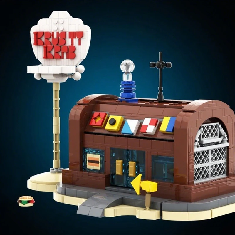 1159 шт. MOC The Krustyss Krab, строительные блоки, рождественский подарок, креативный набор для обучения и сборки, чтобы развивать фокус и терпение
1159 шт. MOC The Krustyss Krab, строительные блоки, рождественский подарок, креативный набор для обучения и сборки, чтобы развивать фокус и терпение