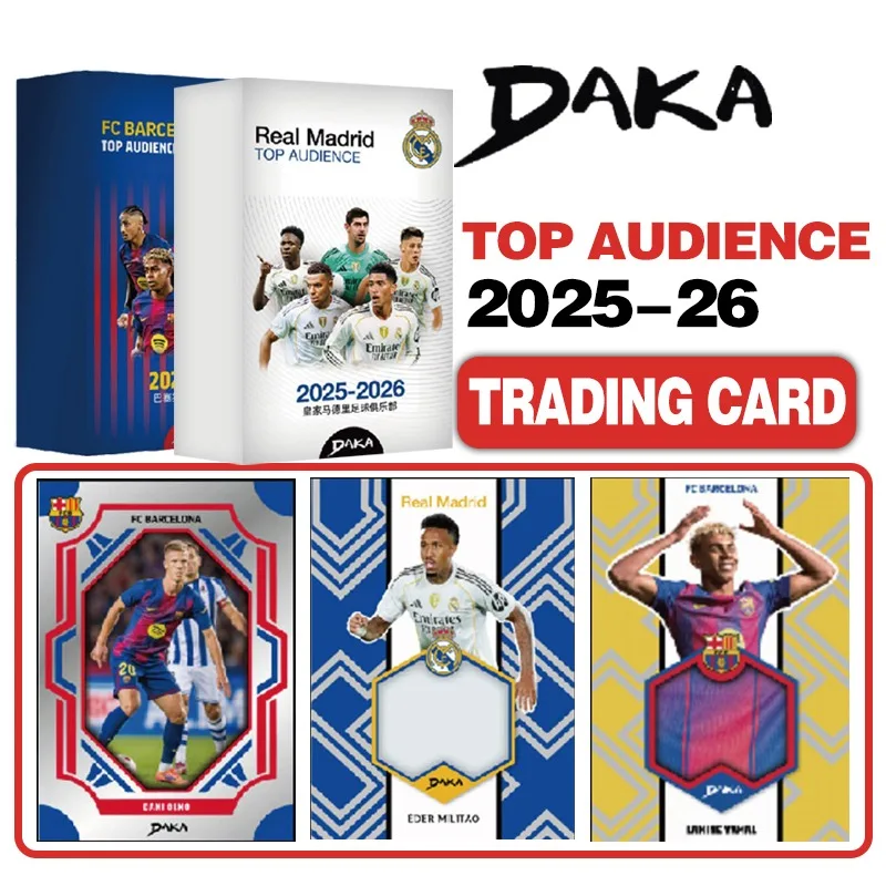 Daka Messi Mbappe Yamal Football Collection Card 2025-2026 Real Madrid Barcelona Manchester Juventus Ale Milano Star Player Card
Daka Messi Mbappe Yamal Football Collection Card 2025-2026 Real Madrid Barcelona Manchester Juventus Ale Milano Star Player Card