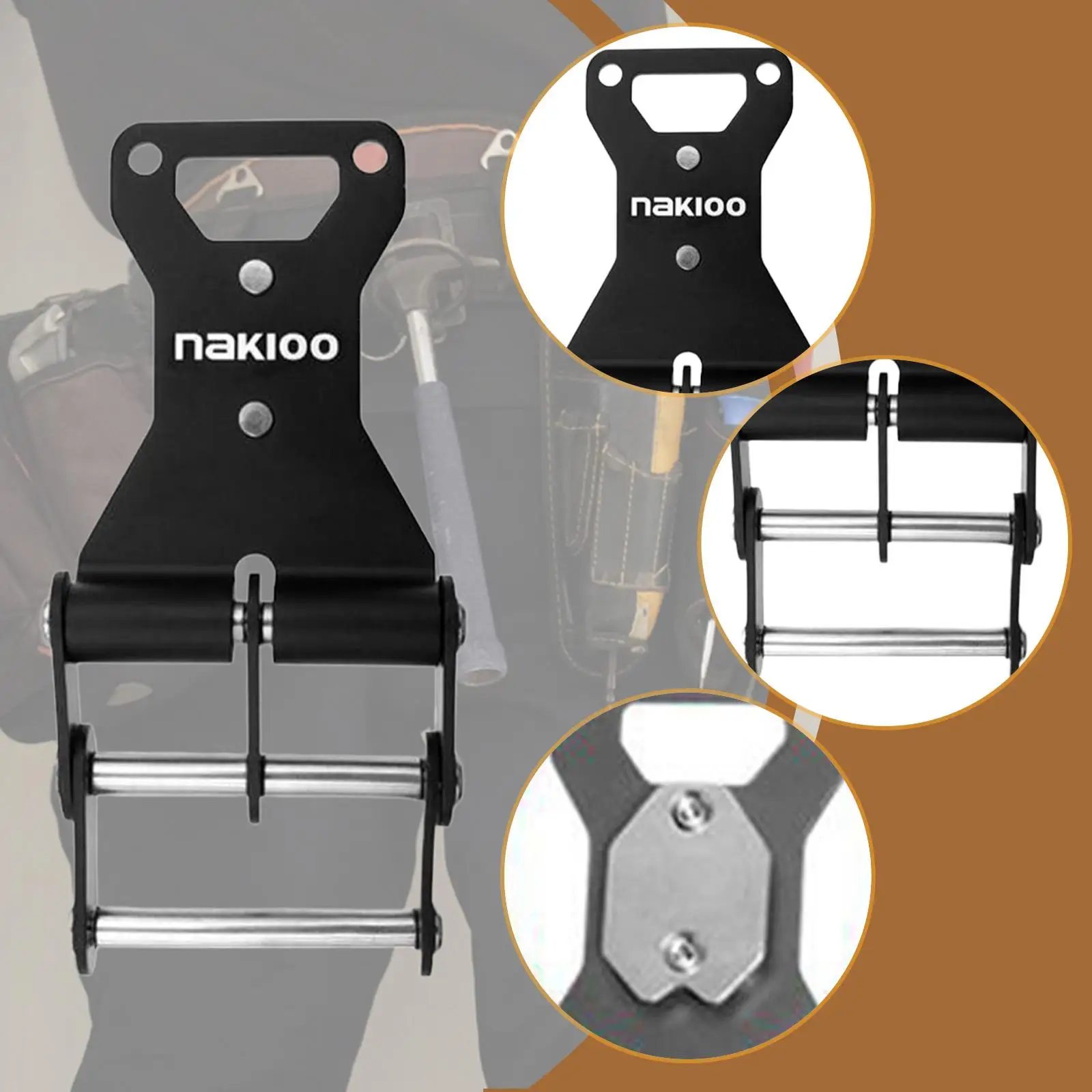 Universal Tool Belt Buckle Aluminum Alloy Quick Attach Chain Clip Heavy Duty Tool Lanyard for Electrician Tool Bags Pouch
Universal Tool Belt Buckle Aluminum Alloy Quick Attach Chain Clip Heavy Duty Tool Lanyard for Electrician Tool Bags Pouch