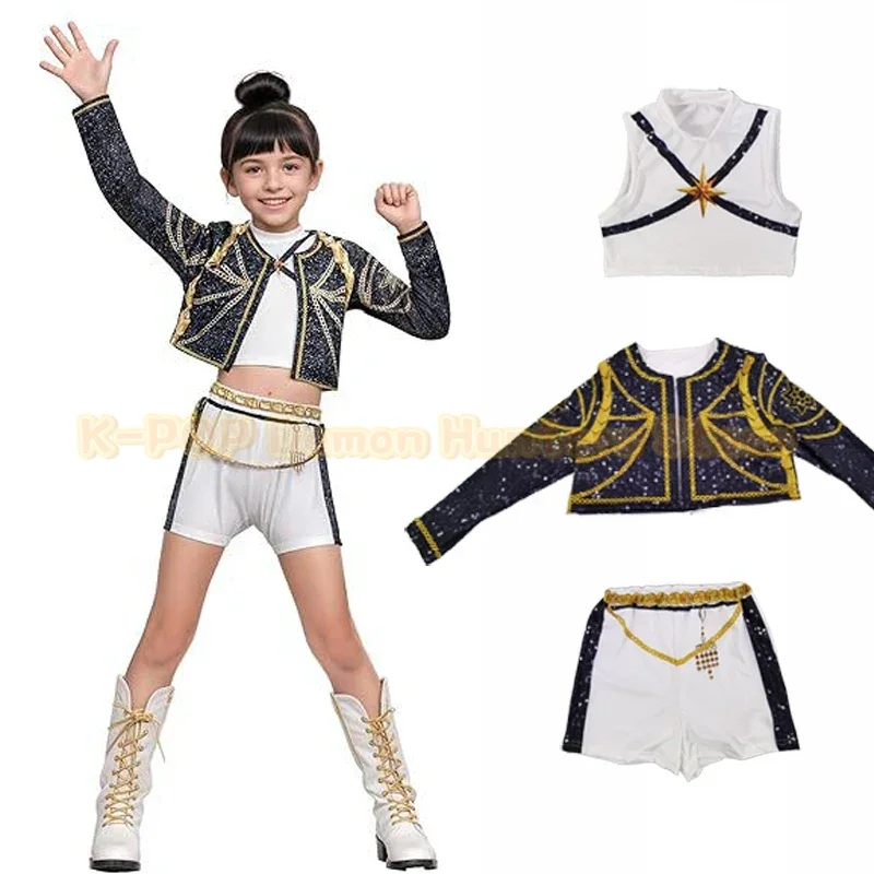 Girls Rumi Zoey Mira Cosplay Costume K-pop Demon Hunters Kids Halloween Home Party Idol Movie Fancy Dress Up Suits Cosplay Set
Girls Rumi Zoey Mira Cosplay Costume K-pop Demon Hunters Kids Halloween Home Party Idol Movie Fancy Dress Up Suits Cosplay Set