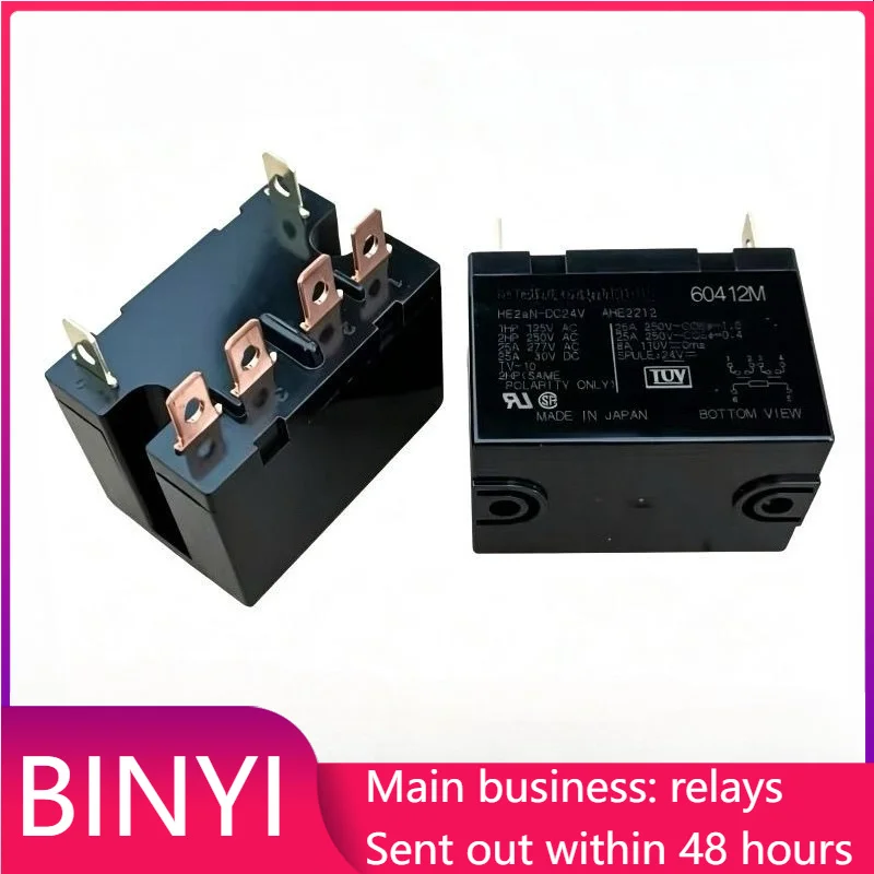 New 1pcs/lot HE2aN-S-DC24V AHE2232 24V 25A New Energy Charging Station Relay
New 1pcs/lot HE2aN-S-DC24V AHE2232 24V 25A New Energy Charging Station Relay