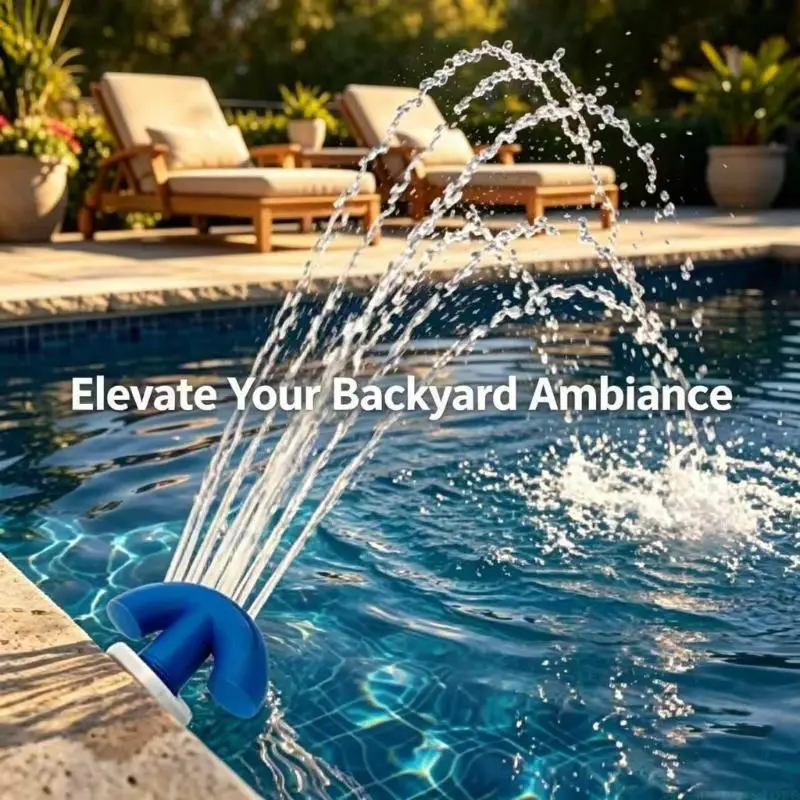 31BE Swimming Pool Fountains Nozzle ABS Threaded Aerator Replacements for Water Feature
31BE Swimming Pool Fountains Nozzle ABS Threaded Aerator Replacements for Water Feature