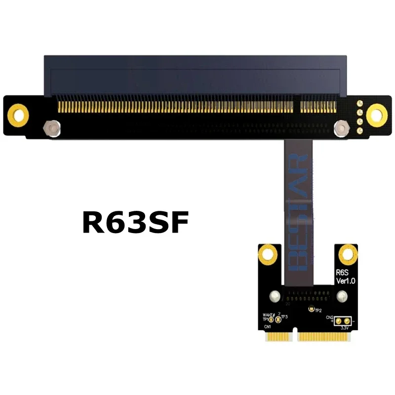 Riser MPCIe Mini PCIe Half WAN WiFi To PCIe 16x PCI-E X16 Adapter Card Right Left Elbow 128G/bps Mini-PCIe Riser Ribbon Cable
Riser MPCIe Mini PCIe Half WAN WiFi To PCIe 16x PCI-E X16 Adapter Card Right Left Elbow 128G/bps Mini-PCIe Riser Ribbon Cable