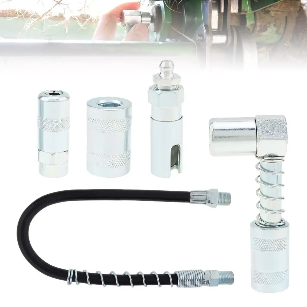 5pcs/set Grease Nozzle Adapter for Automobile with 30mm Lubricating Oil Connector Pipe Small Spaces Extends Fittings
5pcs/set Grease Nozzle Adapter for Automobile with 30mm Lubricating Oil Connector Pipe Small Spaces Extends Fittings