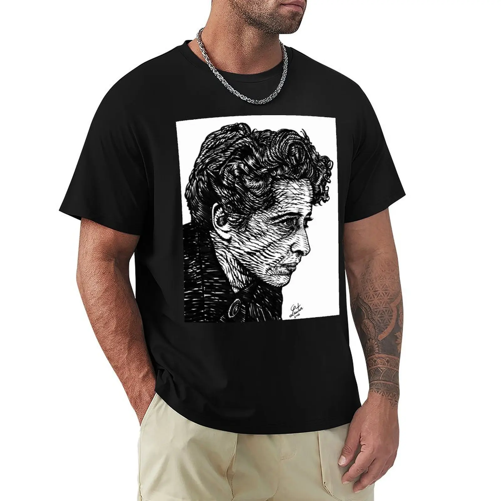 HANNAH ARENDT ink portrait .5 T-Shirt funny meme t-shirts quick drying t shirt for men
HANNAH ARENDT ink portrait .5 T-Shirt funny meme t-shirts quick drying t shirt for men