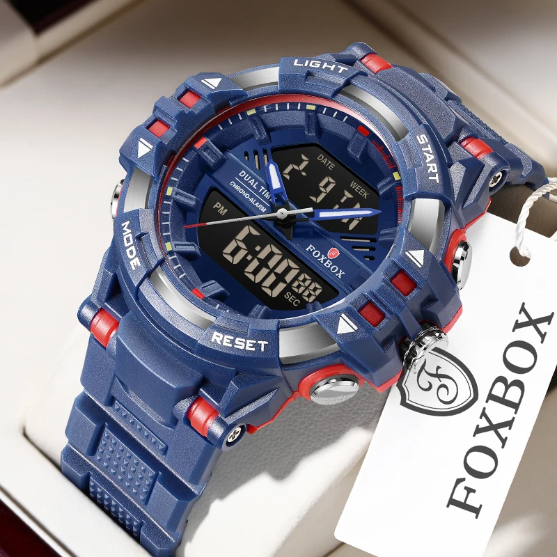 LIGE FOXBOX новые модные повседневные спортивные электронные часы со светодиодным цифровым дисплеем мужские часы 50 м водонепроницаемые наручные часы с будильником и датой + коробка
LIGE FOXBOX новые модные повседневные спортивные электронные часы со светодиодным цифровым дисплеем мужские часы 50 м водонепроницаемые наручные часы с будильником и датой + коробка