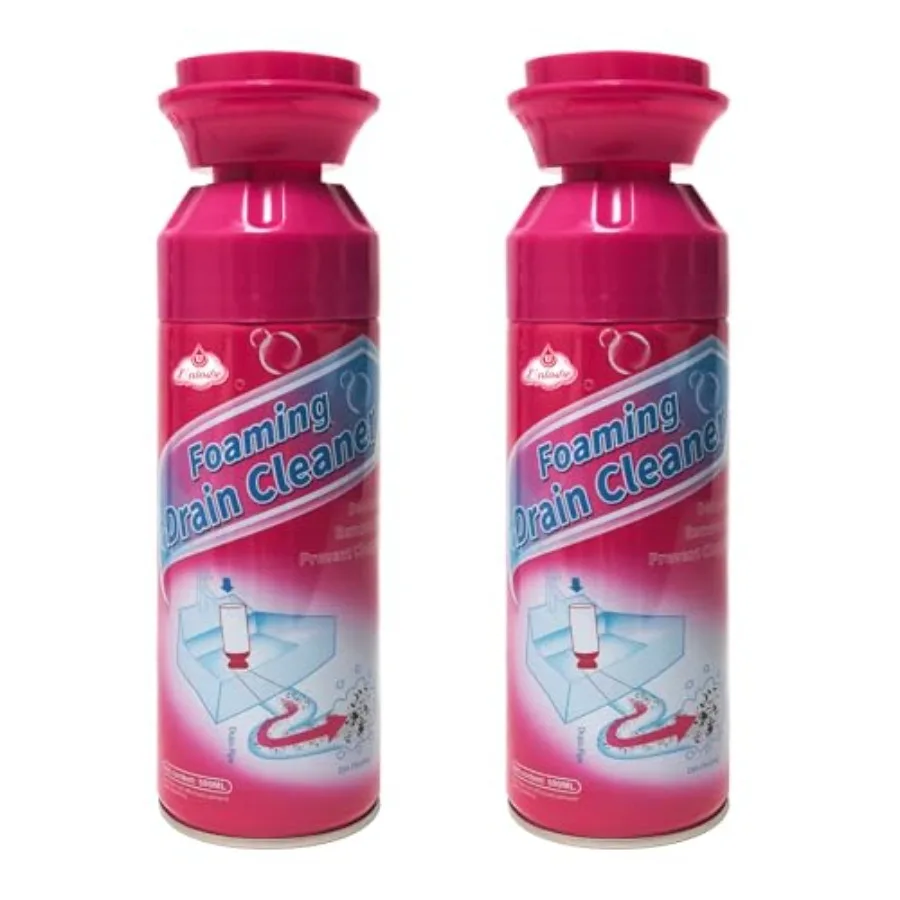 Foaming Drain Cleaner, Sink Drain Cleaner and Deodorizer, Drains Clog Remover for Bathroom Sinks, Washbasin, Tubs 2PCS
Foaming Drain Cleaner, Sink Drain Cleaner and Deodorizer, Drains Clog Remover for Bathroom Sinks, Washbasin, Tubs 2PCS