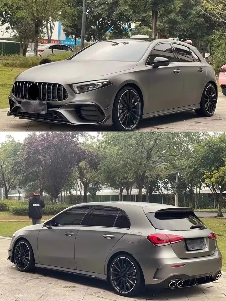 Body kit for Mercedes Benz A-class W177 A180 A200 19-24 modified A45s Front rear bumper assembly grille side skirt surround
Body kit for Mercedes Benz A-class W177 A180 A200 19-24 modified A45s Front rear bumper assembly grille side skirt surround