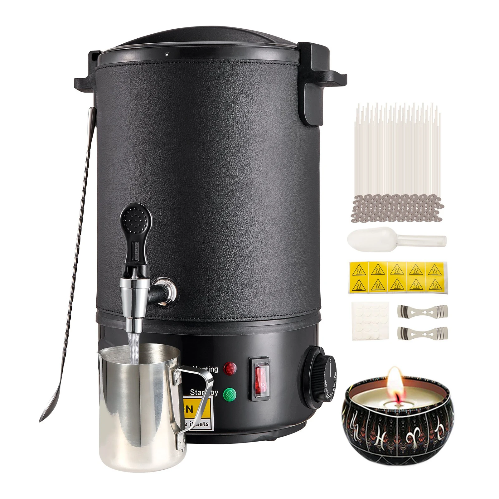 Новый хит продаж: электрический воскотоп на 10 л с регулируемой температурой для изготовления свечей
Новый хит продаж: электрический воскотоп на 10 л с регулируемой температурой для изготовления свечей