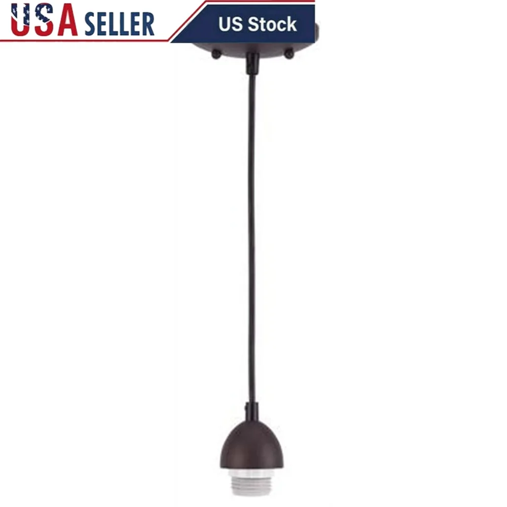 Adjustable Mini Pendant Light Fixture Oil Rubbed Bronze Hanging Ceiling Lamp Indoor Home Lighting Decor 5x5x55 Inches
Adjustable Mini Pendant Light Fixture Oil Rubbed Bronze Hanging Ceiling Lamp Indoor Home Lighting Decor 5x5x55 Inches