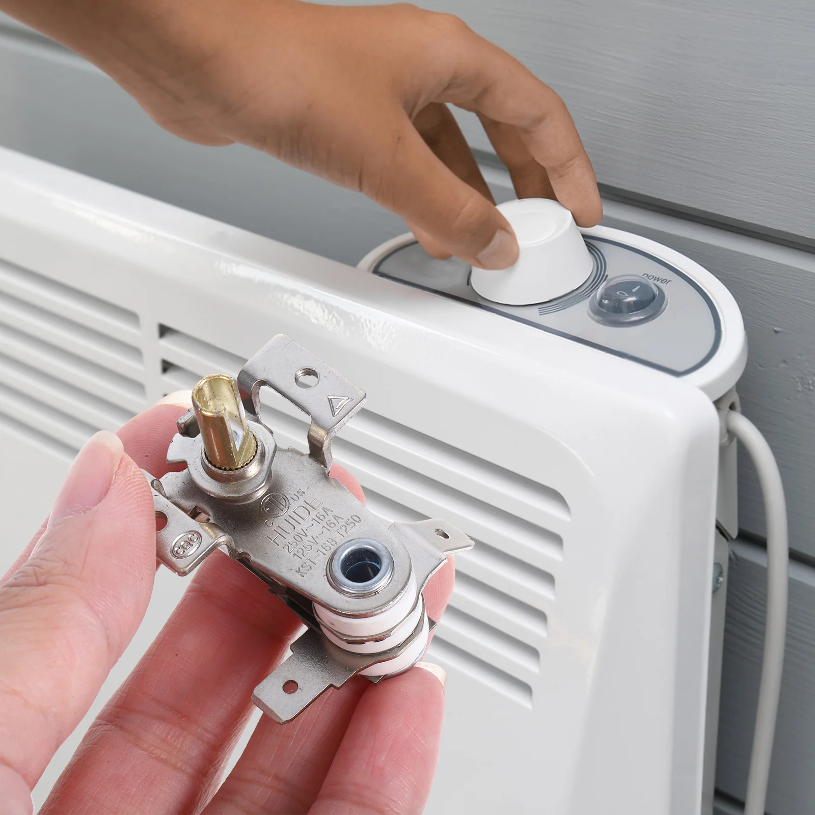 Electric Heater Thermostat Control For Radiator Hot Water Tank Replacement High Temperature Resistance Controller
Electric Heater Thermostat Control For Radiator Hot Water Tank Replacement High Temperature Resistance Controller