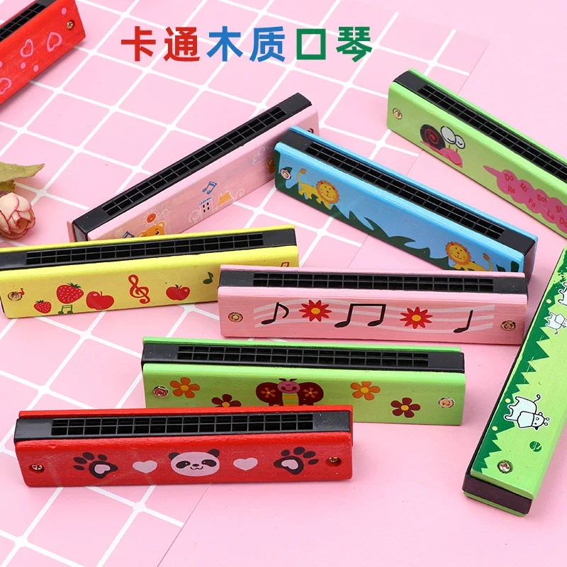 Wooden Harmonica with Cartoon Animals Painted Toy for Kids, Musical Instrument Play, Early Educational Toys, 16-Hole
Wooden Harmonica with Cartoon Animals Painted Toy for Kids, Musical Instrument Play, Early Educational Toys, 16-Hole