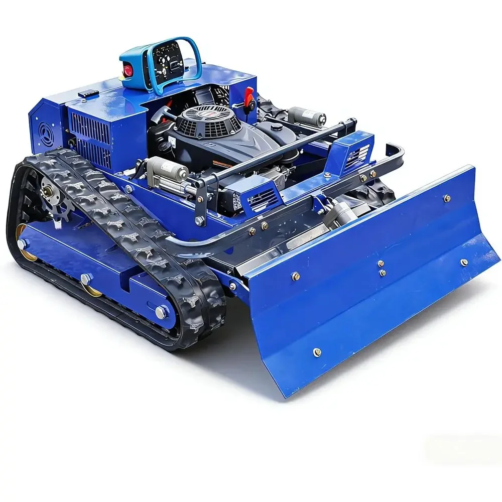 -Remote Control Lawn Mower,Oil-Electric Hybrid Crawler Track Mower,1.1-5.9 Inch Cutting Height Professional Landscape and Estate
-Remote Control Lawn Mower,Oil-Electric Hybrid Crawler Track Mower,1.1-5.9 Inch Cutting Height Professional Landscape and Estate