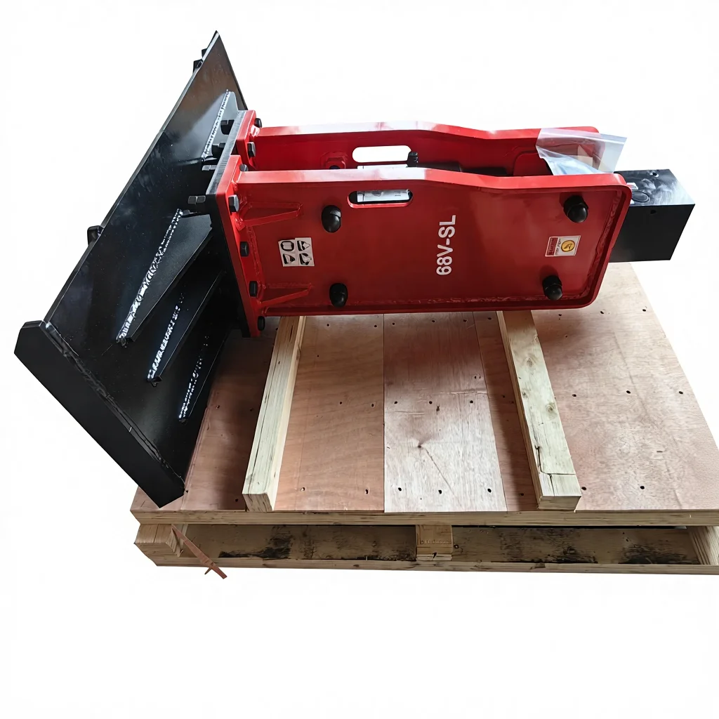 Skid Steer Loader Breaker Hammer with Chisel 40kg for Construction & Mining
Skid Steer Loader Breaker Hammer with Chisel 40kg for Construction & Mining