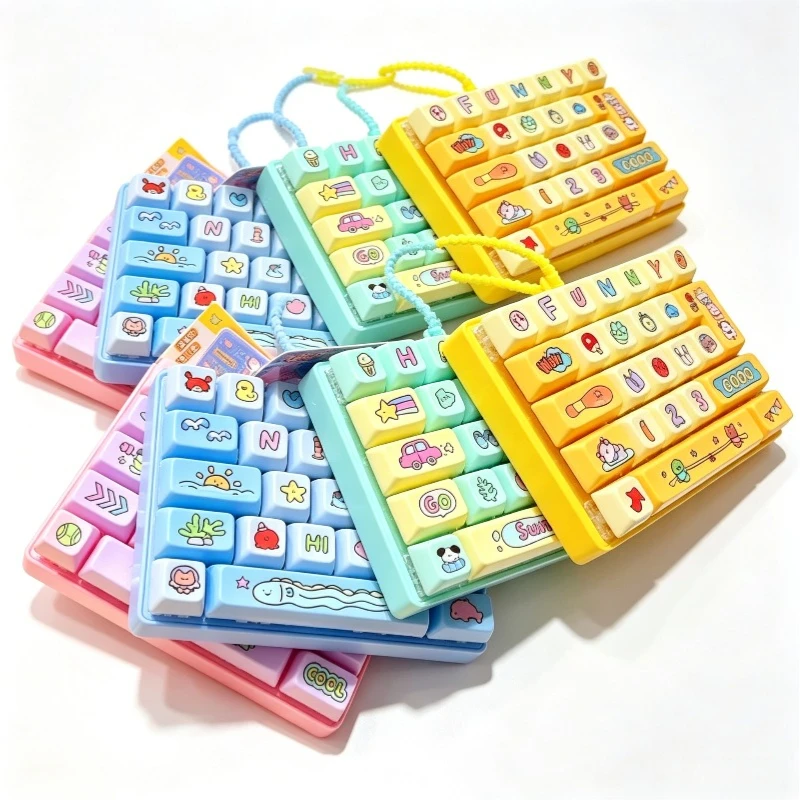 Creative Cute New Style Happy No Closing 26-key Stress-relieving Button Toy Keychain Bag Hanging Decoration Blind Boxes
Creative Cute New Style Happy No Closing 26-key Stress-relieving Button Toy Keychain Bag Hanging Decoration Blind Boxes