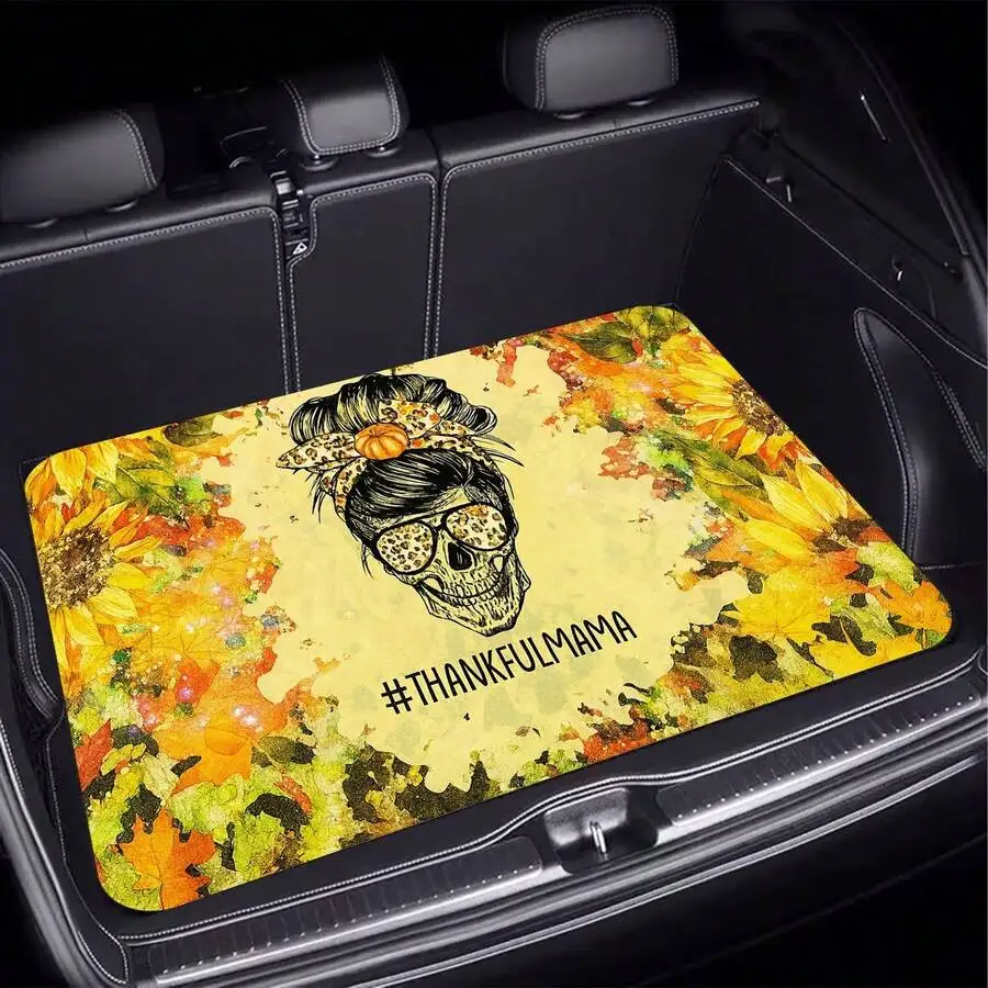 Skull Leopard Pumpkin Car Trunk Mat Autumn Sunflower Design Universal Fit For Adult Cars
Skull Leopard Pumpkin Car Trunk Mat Autumn Sunflower Design Universal Fit For Adult Cars