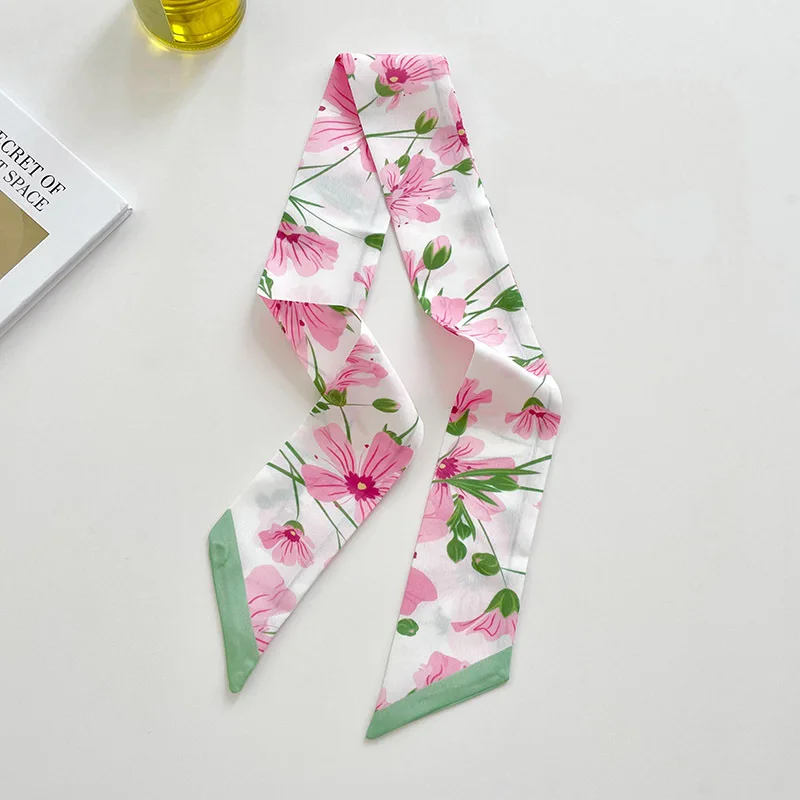 Long Strip Small Silk Scarf Women's Versatile Hair Tie Bag Flower Decorative Scarf Streamer Headband
Long Strip Small Silk Scarf Women's Versatile Hair Tie Bag Flower Decorative Scarf Streamer Headband