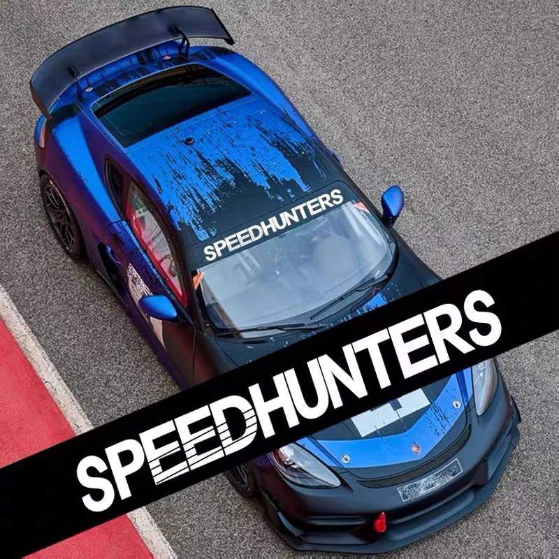 SPEEDHUNTERS Front Rear Windshield Banner Decal Vinyl Car Sticker Auto Window Exterior Decorations Styling Black Background
SPEEDHUNTERS Front Rear Windshield Banner Decal Vinyl Car Sticker Auto Window Exterior Decorations Styling Black Background