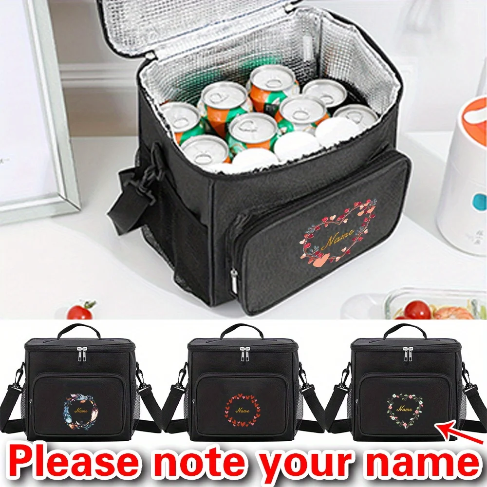 Customizable Name Lunch Bag Insulated Handbag Multi Functional Waterproof Picnic Lunch Box Suitable for Office Picnic Camping
Customizable Name Lunch Bag Insulated Handbag Multi Functional Waterproof Picnic Lunch Box Suitable for Office Picnic Camping