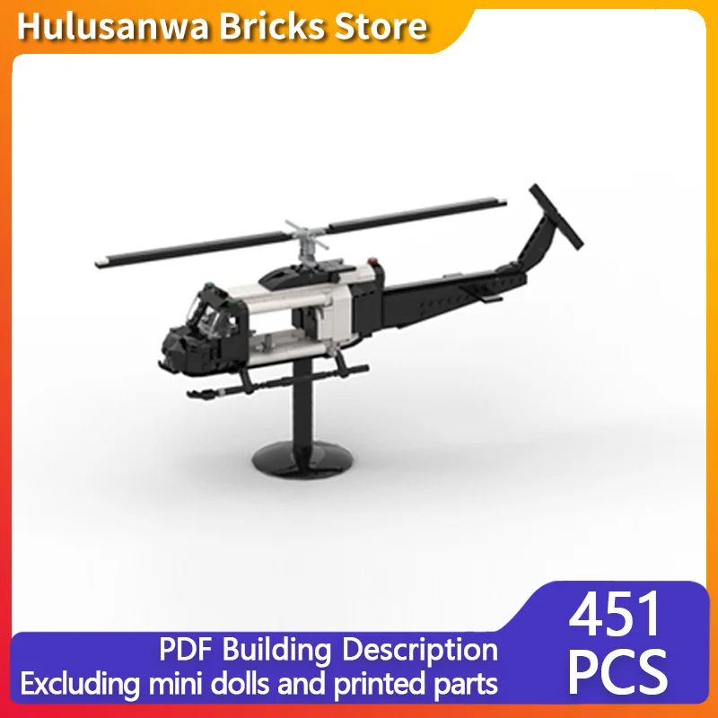 UH-1N Medium Helicopter Model MOC Building Bricks War Equipment Modular Technology Gifts Holiday Assemble Children Toys Suit
UH-1N Medium Helicopter Model MOC Building Bricks War Equipment Modular Technology Gifts Holiday Assemble Children Toys Suit