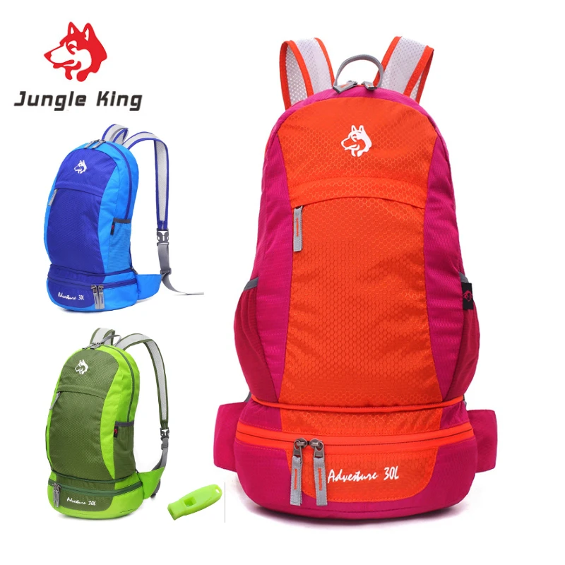 JUNGLE KING CY1606 Outdoor Climbing and Running Bag 30L Large Capacity Sports Mountaineering Backpack Waist Bag 2 In 1 Foldable
JUNGLE KING CY1606 Outdoor Climbing and Running Bag 30L Large Capacity Sports Mountaineering Backpack Waist Bag 2 In 1 Foldable