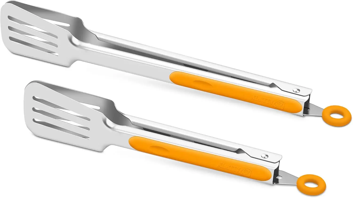 Heavy Duty BBQ Tongs & Turners, 9" & 12" Non-Stick, Dishwasher Safe Orange
Heavy Duty BBQ Tongs & Turners, 9" & 12" Non-Stick, Dishwasher Safe Orange
