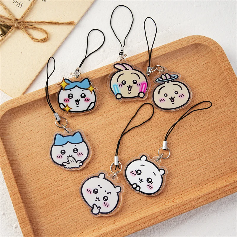 Japanese Anime ckw Acrylic Phone Strap Cute Usagi Hachiware chii Expression Keychain Mini Bag Charm Pendant
Japanese Anime ckw Acrylic Phone Strap Cute Usagi Hachiware chii Expression Keychain Mini Bag Charm Pendant