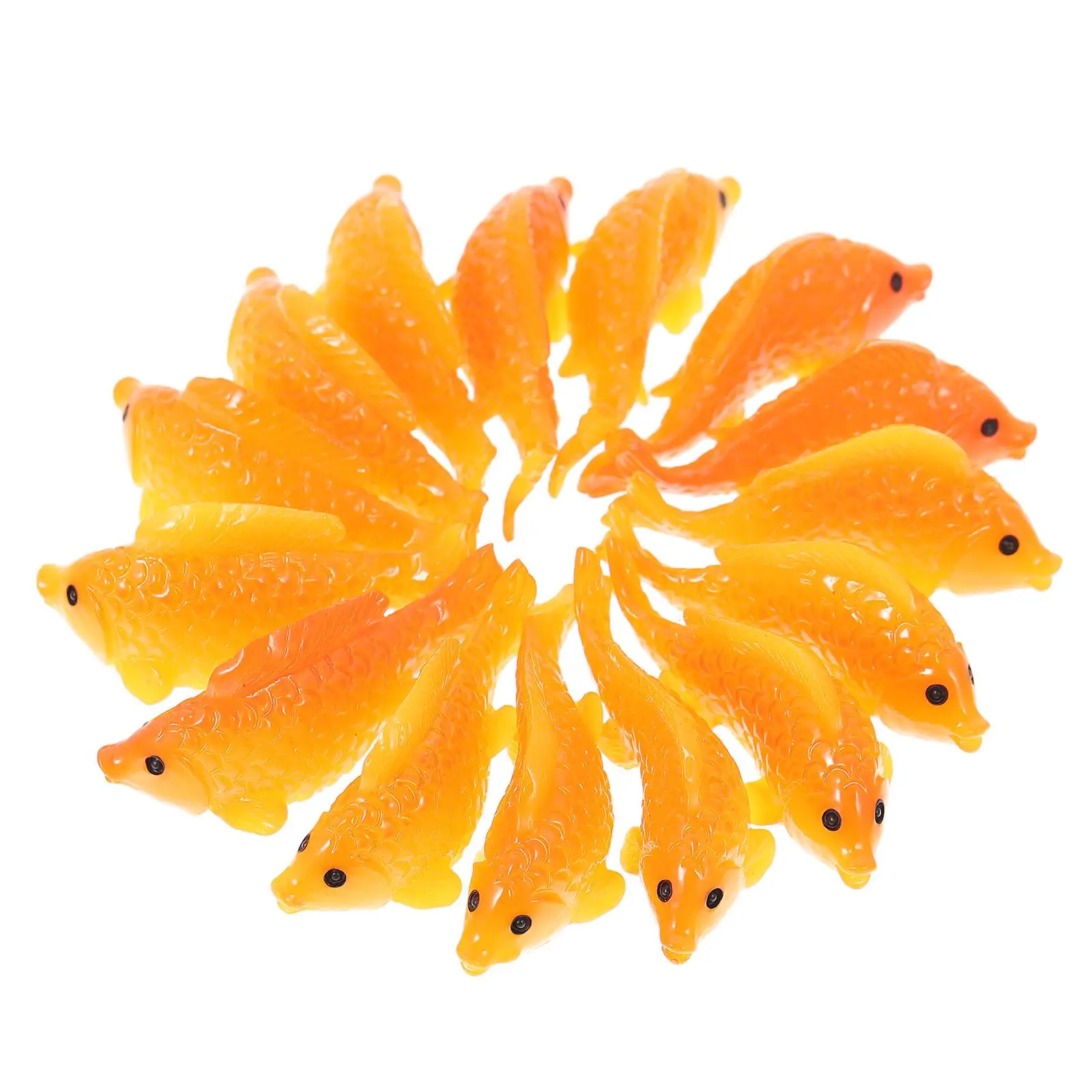15 Pcs Adornment Craft Mini Decor Home Mini Goldfish Figurine Office Beach Garden Resin Goldfish Decor L scaping
15 Pcs Adornment Craft Mini Decor Home Mini Goldfish Figurine Office Beach Garden Resin Goldfish Decor L scaping