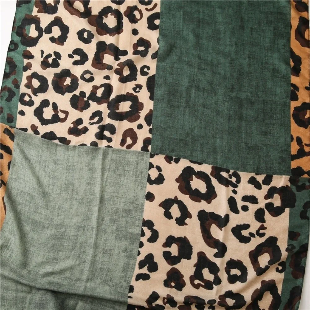 Versatile Leopard Print Long Scarf Head Wrap with Tassel Thin Shawl Soft Foulard Female Sunscreen Shawl
Versatile Leopard Print Long Scarf Head Wrap with Tassel Thin Shawl Soft Foulard Female Sunscreen Shawl