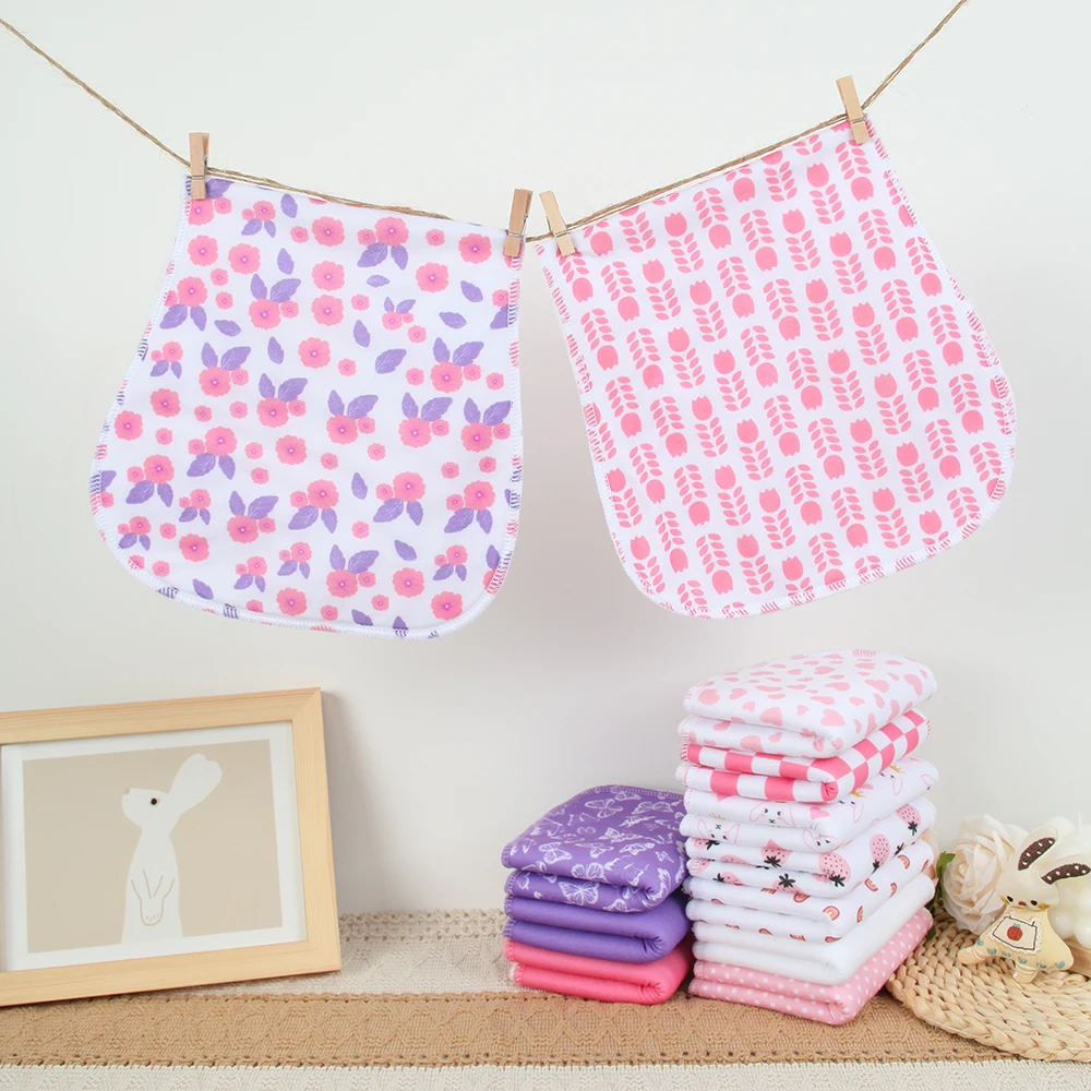 Burp Cloths Baby Girl - 12-Pack Super Absorbent Burping Cloths for Babies, Soft & Plush Newborn Spit Up Rags, Curved Design
Burp Cloths Baby Girl - 12-Pack Super Absorbent Burping Cloths for Babies, Soft & Plush Newborn Spit Up Rags, Curved Design