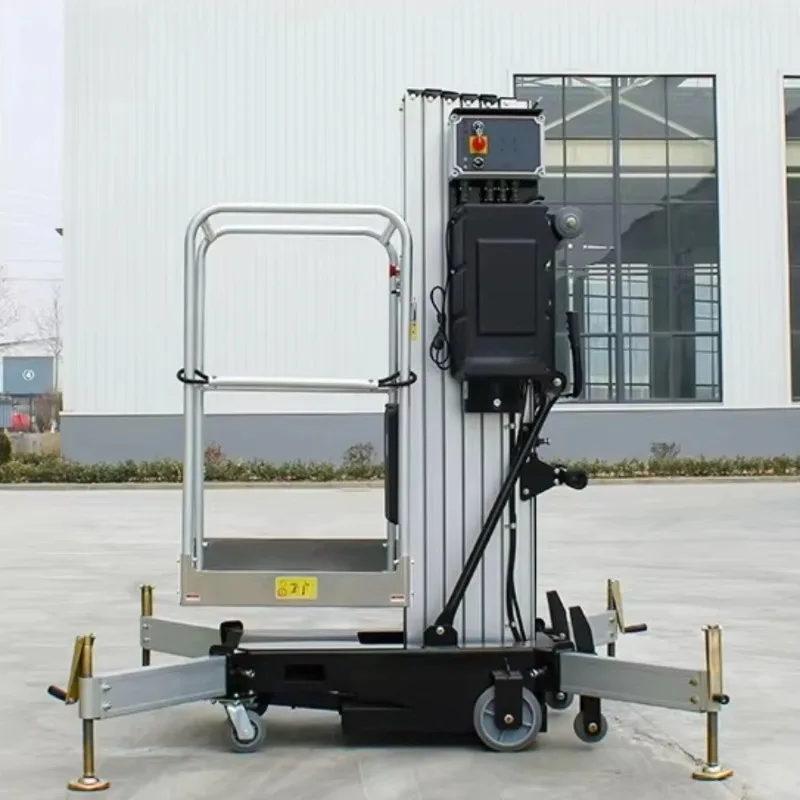Hand Push Aluminum Alloy Mast Aerial Work Platform Mobile Electric Hydraulic Lift Man Lift (deposit)
Hand Push Aluminum Alloy Mast Aerial Work Platform Mobile Electric Hydraulic Lift Man Lift (deposit)