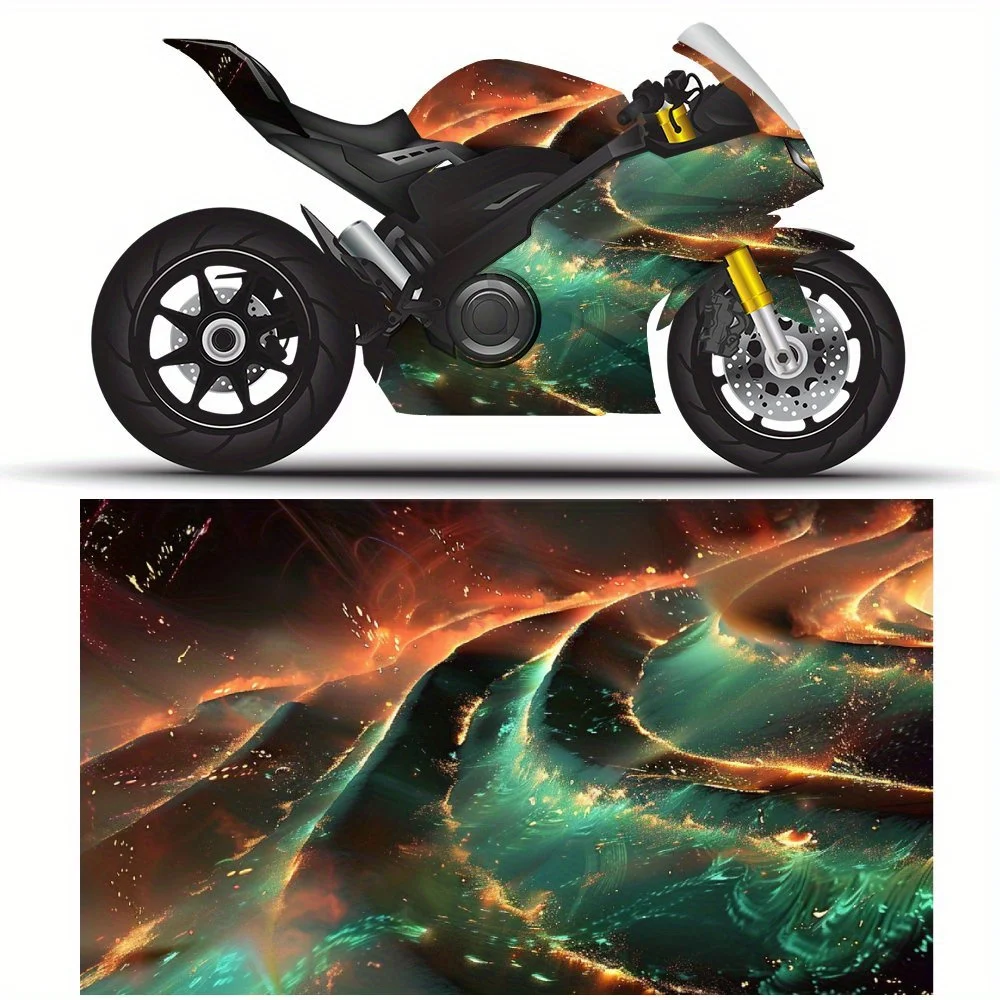 Яркий космический вихрь, голографические наклейки на велосипед, неоновая звезда, виниловая пленка для мотоцикла, водонепроницаемая съемная наклейка, Univ
Яркий космический вихрь, голографические наклейки на велосипед, неоновая звезда, виниловая пленка для мотоцикла, водонепроницаемая съемная наклейка, Univ