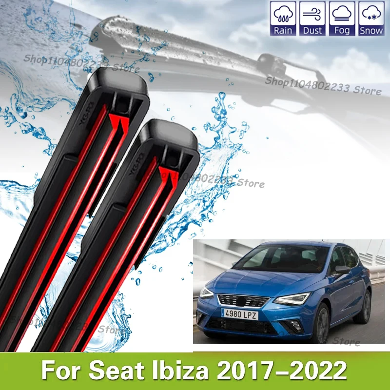 2PCS For Seat Ibiza 2017-2022 26"+17" Front Wiper Blades Windshield Windscreen Window Cutter Accessories2022 2017 2018 2019 2020
2PCS For Seat Ibiza 2017-2022 26"+17" Front Wiper Blades Windshield Windscreen Window Cutter Accessories2022 2017 2018 2019 2020