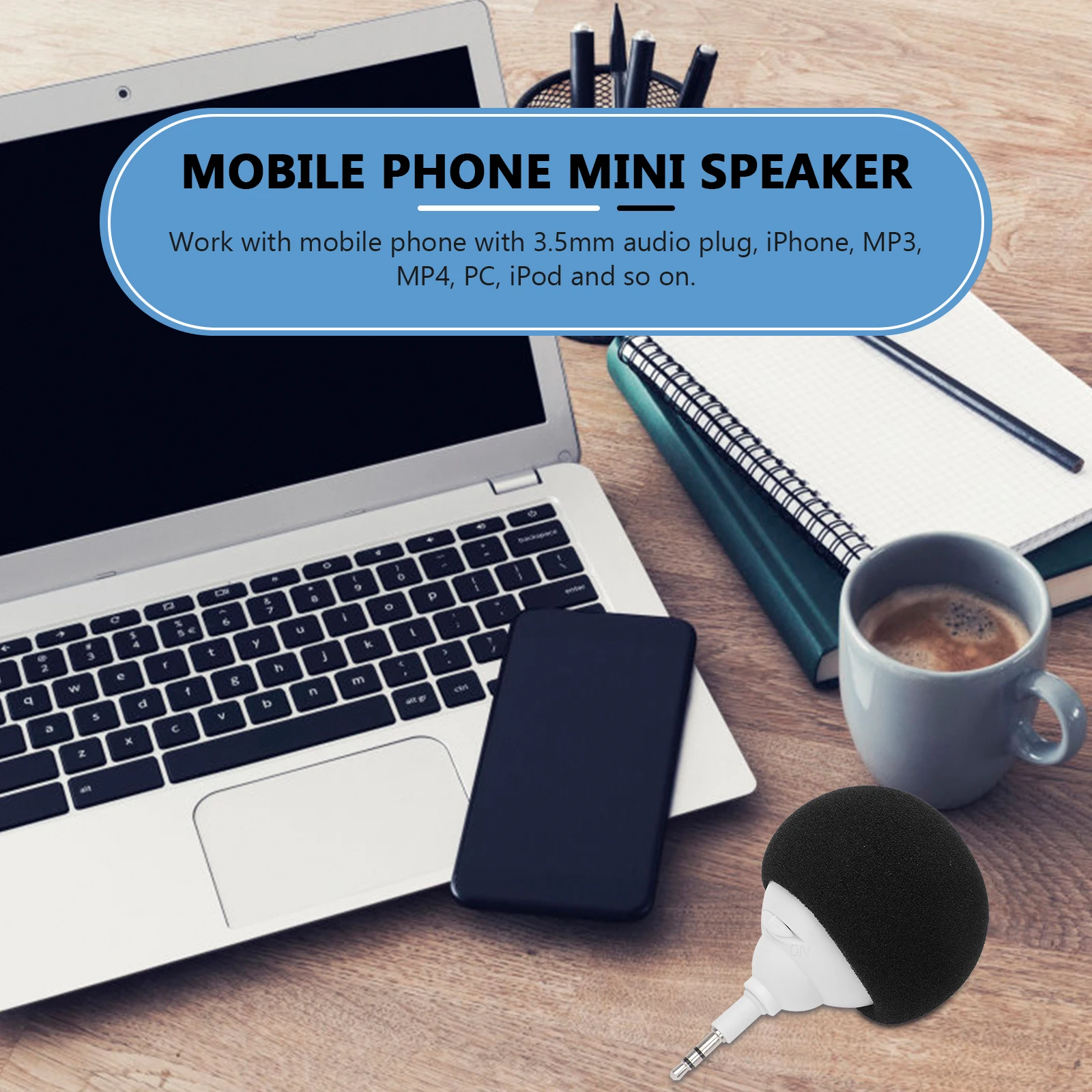 Mini Speaker 3W 6*5*5cm Blue Plastic Rechargeable 6H Loudspeaker for Smartphone 3 .5mm Sponge Balloon
Mini Speaker 3W 6*5*5cm Blue Plastic Rechargeable 6H Loudspeaker for Smartphone 3 .5mm Sponge Balloon