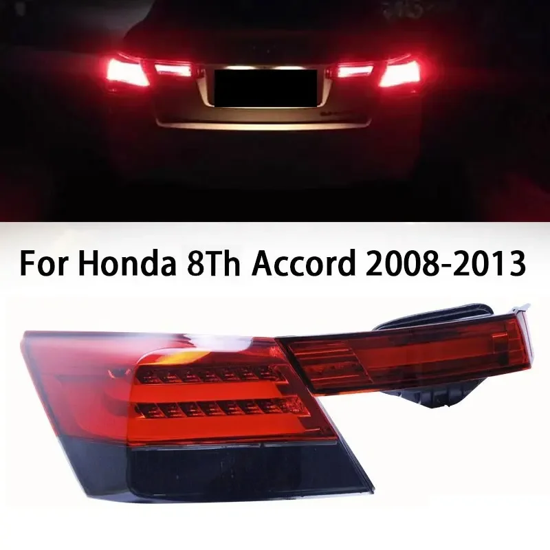 Car Taillights For Honda Accord 8TH LED Tail Light 2008-2013 Accord 8.5TH Rear Fog Brake Turn Signal Automotive Accessories
Car Taillights For Honda Accord 8TH LED Tail Light 2008-2013 Accord 8.5TH Rear Fog Brake Turn Signal Automotive Accessories
