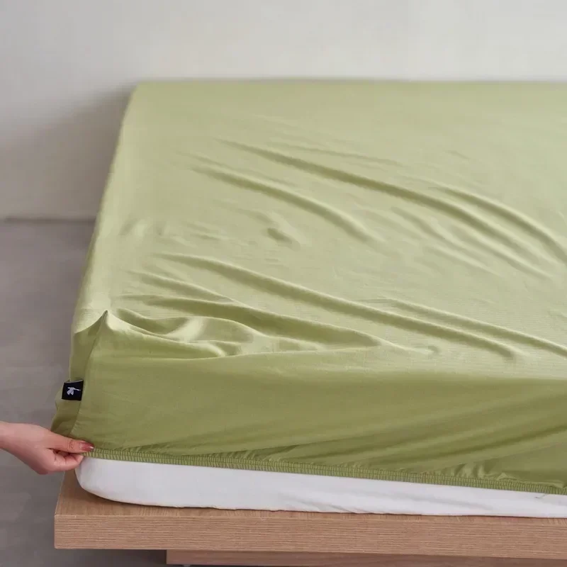 Solid color cotton bed sheet, single piece bed sheet, pure cotton mattress protective cover, pillowcase 578
Solid color cotton bed sheet, single piece bed sheet, pure cotton mattress protective cover, pillowcase 578
