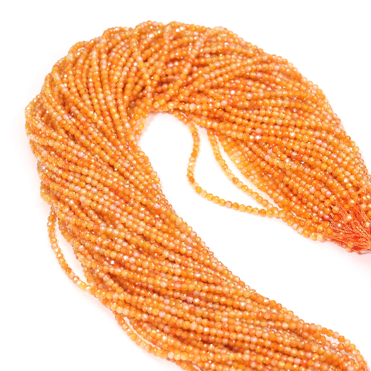 Orange Yellow 2mm Natural Zircon Stone Shining Gemstone Faceted Rondelle Zircon Beads for Bracelet Diy Accessories 1 Strip
Orange Yellow 2mm Natural Zircon Stone Shining Gemstone Faceted Rondelle Zircon Beads for Bracelet Diy Accessories 1 Strip