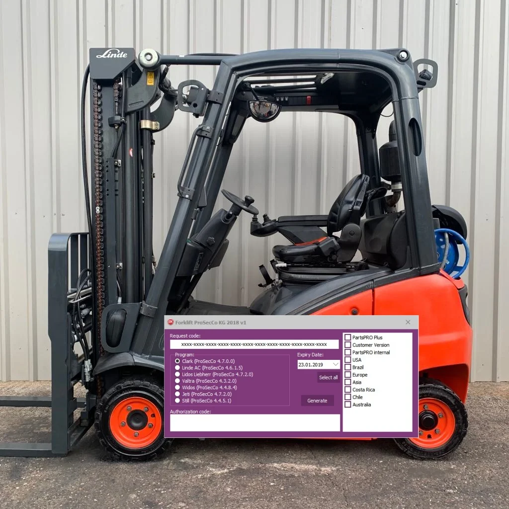 AutoDVD New Clark \ Linde \STILL \Liebherr \Valtra \Jungheinrich \Valtra \ Widos Forklift Combo Forklift Keygen 2018
AutoDVD New Clark \ Linde \STILL \Liebherr \Valtra \Jungheinrich \Valtra \ Widos Forklift Combo Forklift Keygen 2018