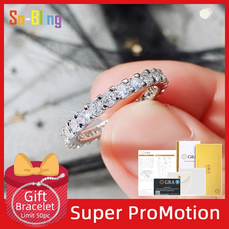 So-Bling 2mm Moissanite Ring 925 Sterling Silver Engagement Wedding Rings for Women Elegant Fine Gift Party Jewelry
So-Bling 2mm Moissanite Ring 925 Sterling Silver Engagement Wedding Rings for Women Elegant Fine Gift Party Jewelry