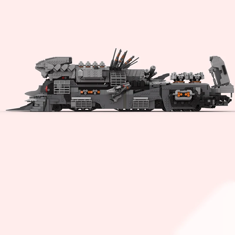 4504PCS MOC Alteisenes MKVI Armored Train Steampunk Military Vehicle DIY Model Building Blocks Birthday Toys Gift
4504PCS MOC Alteisenes MKVI Armored Train Steampunk Military Vehicle DIY Model Building Blocks Birthday Toys Gift