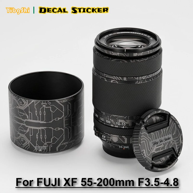 Для Fuji 55-200 наклейка на объектив для Fujifilm XF55-200 F3,5-4,8 наклейка на объектив 55 220 пленка для обертки кожи объектива
Для Fuji 55-200 наклейка на объектив для Fujifilm XF55-200 F3,5-4,8 наклейка на объектив 55 220 пленка для обертки кожи объектива