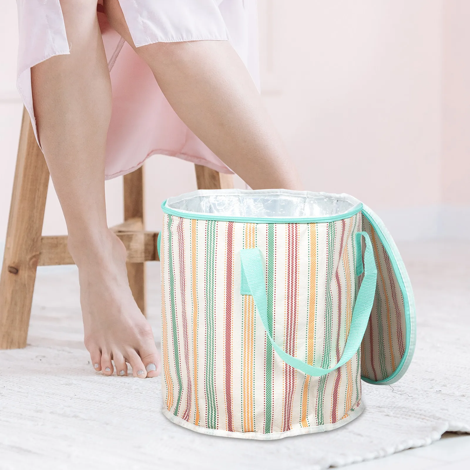 Portable Foldable Foot Bath Bucket Large Capacity for Travel Camping Hiking Picnic Fishing Road Trip Home Use Soak Foot Basin
Portable Foldable Foot Bath Bucket Large Capacity for Travel Camping Hiking Picnic Fishing Road Trip Home Use Soak Foot Basin