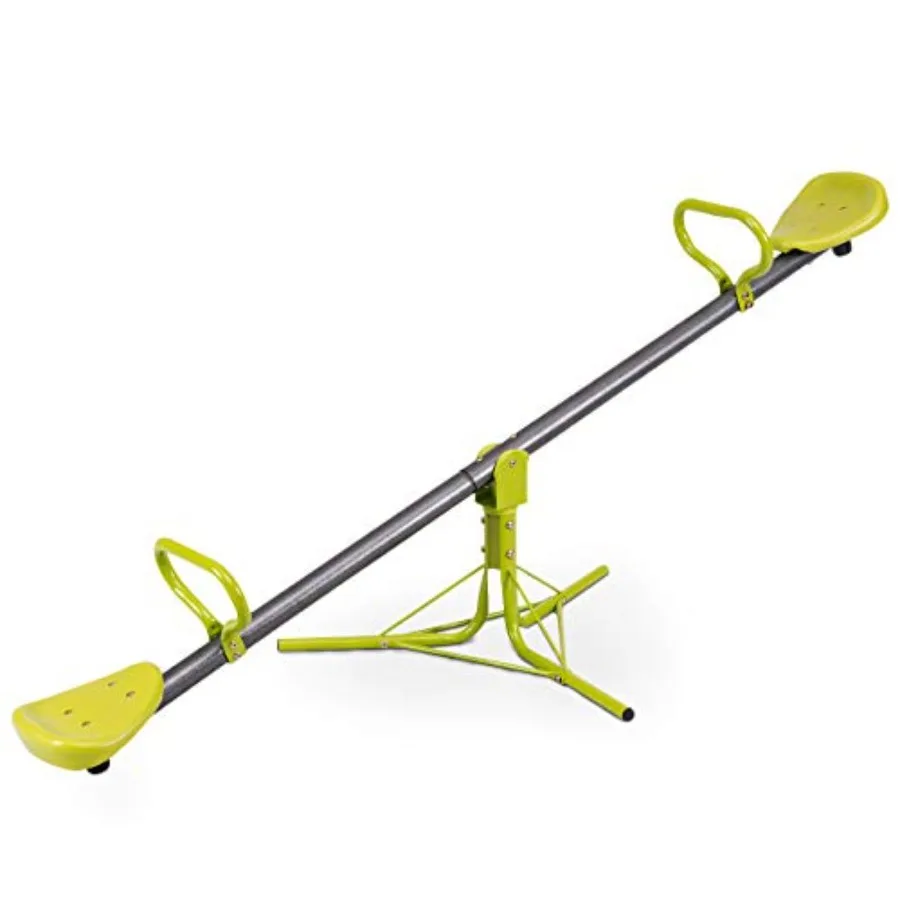 Seesaw Teeter Totter 2-Person Heavy Duty Metal Playground Equipment for Backyard 360 Degree Rotation Fun for Toddlers Boys Girl
Seesaw Teeter Totter 2-Person Heavy Duty Metal Playground Equipment for Backyard 360 Degree Rotation Fun for Toddlers Boys Girl